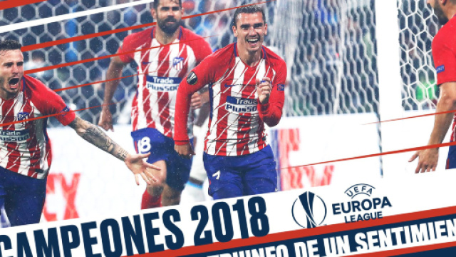 Victoire de l'Atlético au Parc OL (via Twitter)