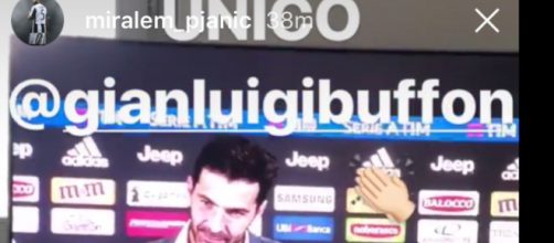 Juventus, Pjanic, Marchisio e De Sciglio salutano Buffon