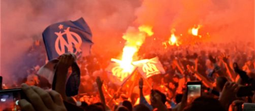 Les supporters de l'OM ont mis le feu au Vélodrome mercredi, malgré la défaite face à l'Atlético (Crédit photo : Alexandre Boero)