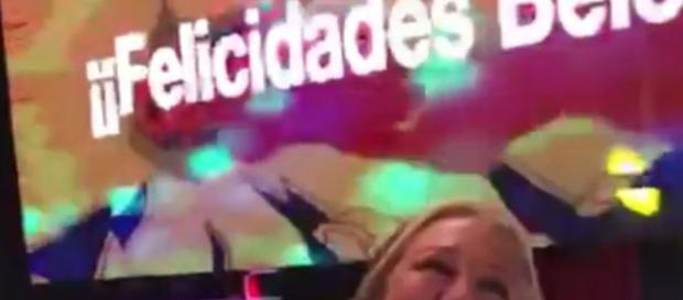 Belén Esteban de celebración en Kapital. Belén Esteban de celebración en Kapital.