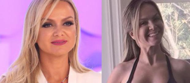 Eliana mostrou boa forma e animação. (foto reprodução). Eliana mostrou boa forma e animação. (foto reprodução).