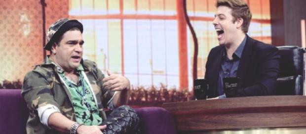 Evandro Santo em entrevista a Fábio Porchat Evandro Santo em entrevista a Fábio Porchat