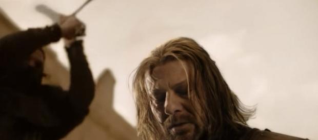 Game of Thrones: Ned's last words. Screencap: OwlWhite87 via YouTube Game of Thrones: Ned's last words. Screencap: OwlWhite87 via YouTube