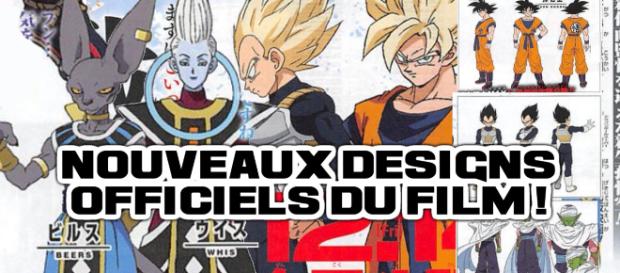 Nouveaux Designs officiels du film (Gokû et Vegeta Super Saiyan, Piccolo, Beerus et Whis par Naohiro Shintani) Nouveaux Designs officiels du film (Gokû et Vegeta Super Saiyan, Piccolo, Beerus et Whis par Naohiro Shintani)