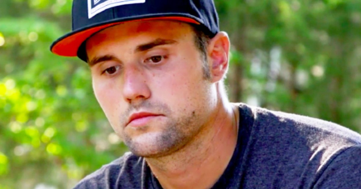 Ryan Edwards photographed with eyes rolling back in head again