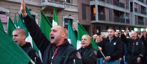 Manifestazione estrema destra a Milano | Luana Monte photojournalist - photoshelter.com