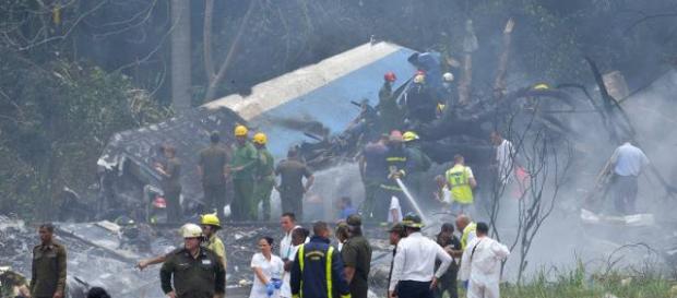 Aeronave se incendiou no acidente Aeronave se incendiou no acidente
