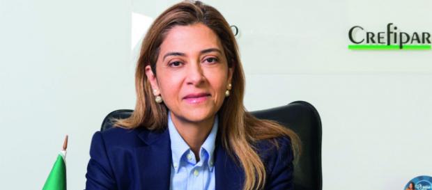 Leila Pereira é a patrocinadora do clube Leila Pereira é a patrocinadora do clube