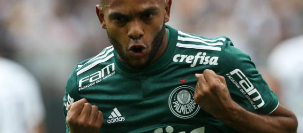 Miguel Borja, centroavante do Palmeiras Miguel Borja, centroavante do Palmeiras