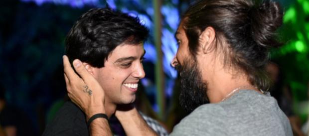 Rodrigo Simas e Reynaldo Gianechinni. (foto reprodução). Rodrigo Simas e Reynaldo Gianechinni. (foto reprodução).