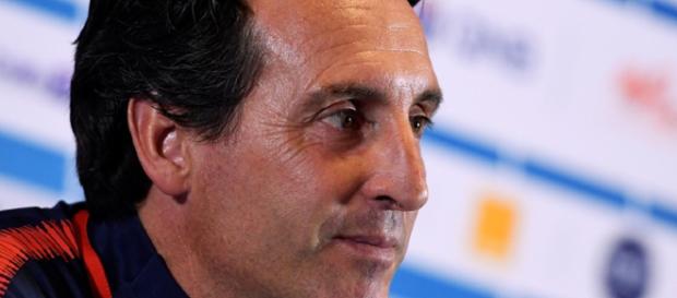 Unai Emery en conférence de presse Unai Emery en conférence de presse
