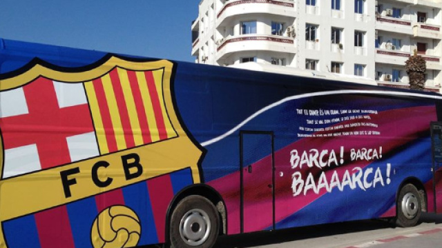 bus du FC Barcelone à Tunis ?! - espacemanager.com