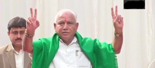 Karnataka CM race LIVE updates: BS Yedyurappa addresses party (Image Credit: TV9 screencap)