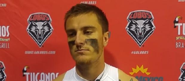 Austin Apodaca spent his junior and senior years with New Mexico (Image Credit: New Mexico Lobos/YouTube) Austin Apodaca spent his junior and senior years with New Mexico (Image Credit: New Mexico Lobos/YouTube)