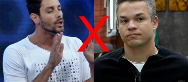 Diego e Anderson se desentenderam Diego e Anderson se desentenderam