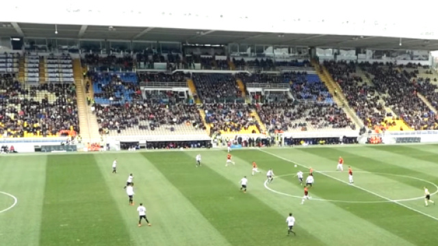Lo stadio "Tardini" di Parma: ha una capienza di circa 23 mila spettatori