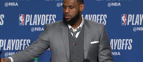 LeBron James interview. - [House of Highlights / YouTube screencap]