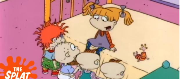 Angelica talks to the rest of the Rugrats gang. ChannelFrederator/YouTube Angelica talks to the rest of the Rugrats gang. ChannelFrederator/YouTube