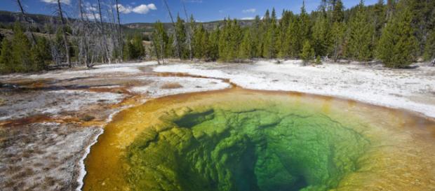 El supervolcan de Yellowstone. El supervolcan de Yellowstone.