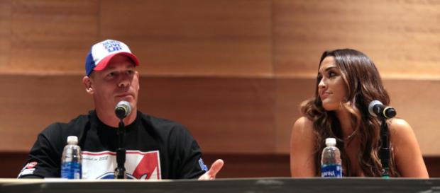 Fans are questioning whether Cena and Bella's split is real. Gage Skidmore via Flickr Fans are questioning whether Cena and Bella's split is real. Gage Skidmore via Flickr