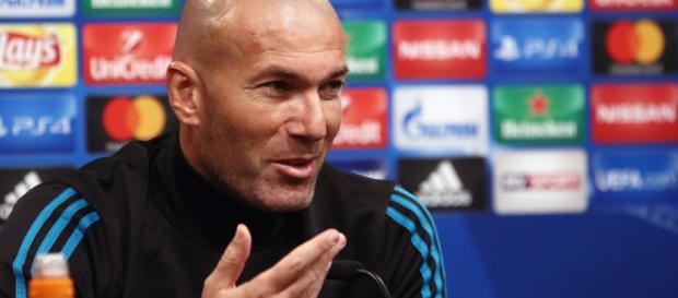 Zidane, técnico do Real Madrid Zidane, técnico do Real Madrid