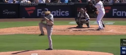 Josh Hader in action. - [MLB / YouTube screencap]