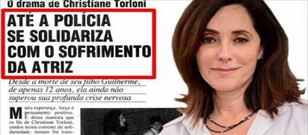 Atriz perdeu filho em acidente Atriz perdeu filho em acidente