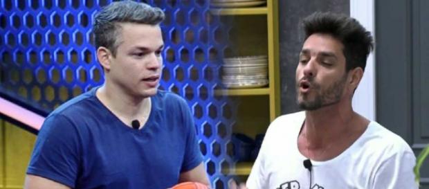 Diego teria ameaçado agredir Anderson Diego teria ameaçado agredir Anderson