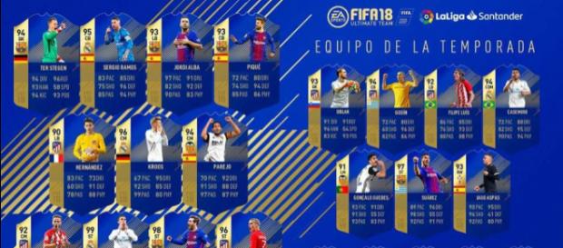 TOTS FIFA 18 laLiga: Con Messi, Cristiano Ronaldo y Griezmann pero ... - mundodeportivo.com TOTS FIFA 18 laLiga: Con Messi, Cristiano Ronaldo y Griezmann pero ... - mundodeportivo.com