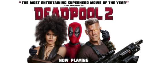 Deadpool insieme a Cable e Domino sulla locandina di 'Deadpool 2'