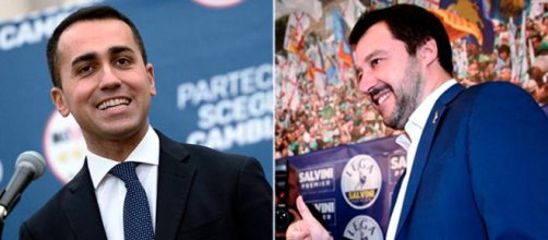 Luigi Di Maio (M5S) e Matteo Salvini (Lega)