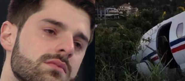 Alok sofre acidente aéreo e avião fica pendurado; confira Alok sofre acidente aéreo e avião fica pendurado; confira
