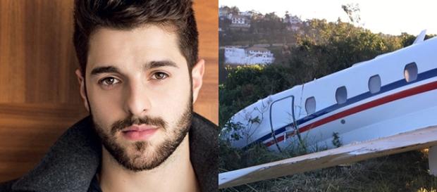 Dj Alok sofre acidente de avião. (foto reprodução). Dj Alok sofre acidente de avião. (foto reprodução).