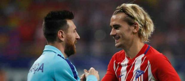 Leo Messi e Griezmann vão jogar do mesmo lado Leo Messi e Griezmann vão jogar do mesmo lado