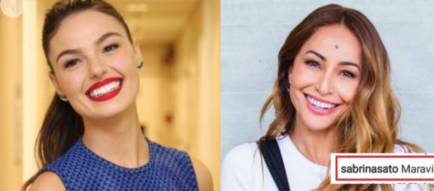 Sabrina Sato e Isis Valverde se curtem no Instagram Sabrina Sato e Isis Valverde se curtem no Instagram