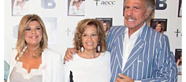 Terelu Campos, María Teresa Campos y Edmundo Arrocet Terelu Campos, María Teresa Campos y Edmundo Arrocet
