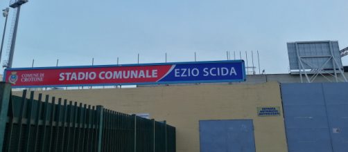 Lo stadio comunale "Ezio Scida" di Crotone