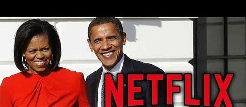 The Obamas are coming to Netflix. - [Image: TMZ Live / YouTube screenshot]