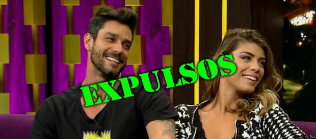 Diego e Fran estiveram no ''Programa do Porchat'' Diego e Fran estiveram no ''Programa do Porchat''