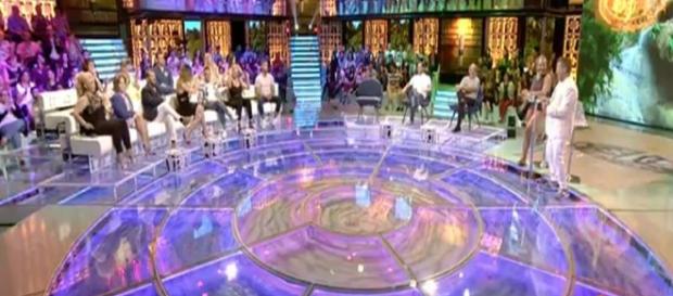 El plató de Supervivientes hace dos años. El plató de Supervivientes hace dos años.