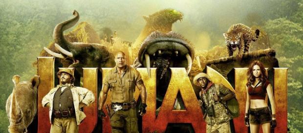 Jumanji: Bienvenido al cartel de la secuela de la jungla revelado Jumanji: Bienvenido al cartel de la secuela de la jungla revelado