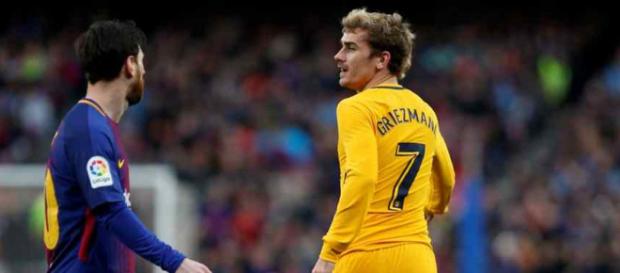 Leo Messi e Griezmann podem não jogar juntos Leo Messi e Griezmann podem não jogar juntos