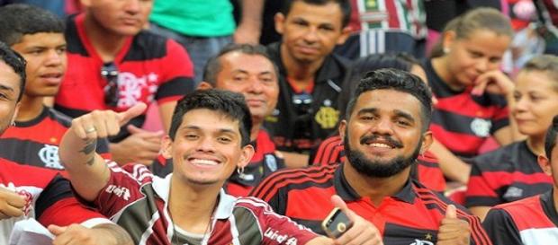 Pela segunda vez, Fla-Flu será disputado no Mané Garrincha (Foto: Gilvan de Souza) Pela segunda vez, Fla-Flu será disputado no Mané Garrincha (Foto: Gilvan de Souza)