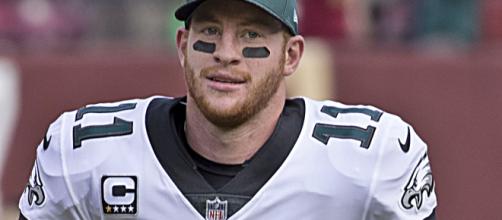 Philadelphia Eagles’ Carson Wentz recovering well from ACL injury [Image by Keith Allison / Flickr]
