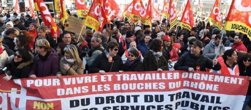 Enfrentamientos en París: protestas contra las reformas de Macron
