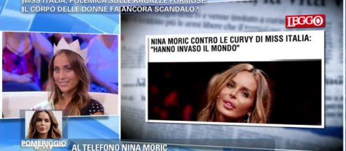 Nina Moric continua a far parlare di sé.