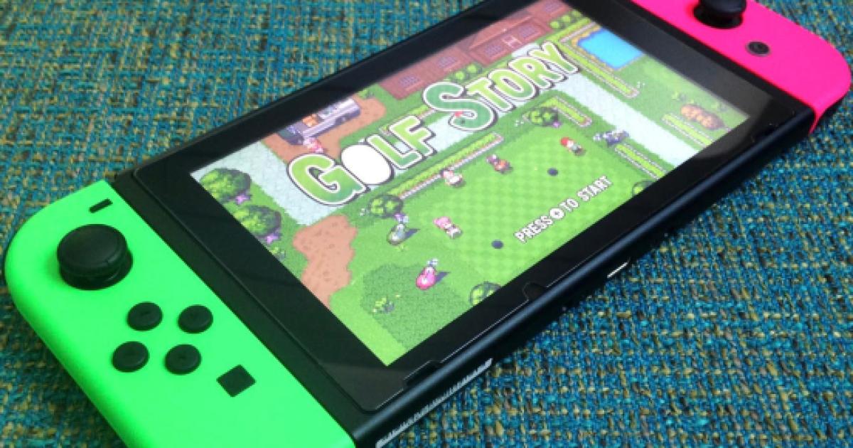 nintendo switch pink and green console