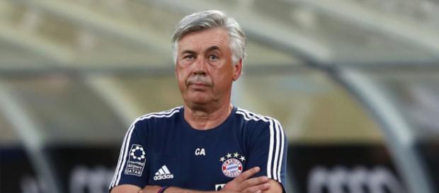Ancelotti con un nuevo equipo. Ancelotti con un nuevo equipo.