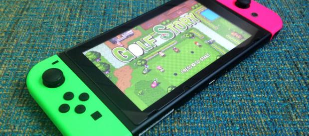 Nintendo Switch with neon green and pink/Joy-Cons via Flickr Nintendo Switch with neon green and pink/Joy-Cons via Flickr
