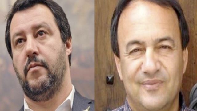 Matteo Salvini attacca il sindaco di Riace, Mimmo Lucano.
